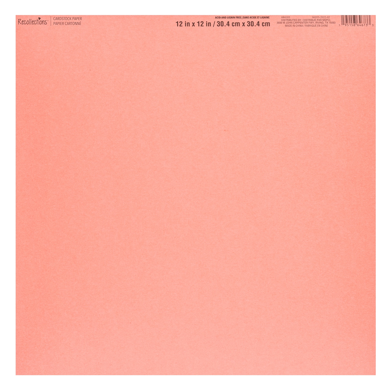 45 Pack: Linen Cardstock Paper by Recollections™, 12" x 12"
